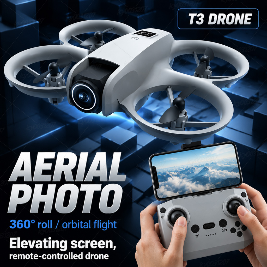 Drone Lidar - NEW T3 Mini 8K Drone Dual