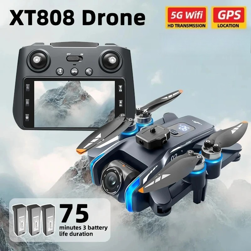 Drone Surveying - Original XT808 Pro MAX Drone 4K