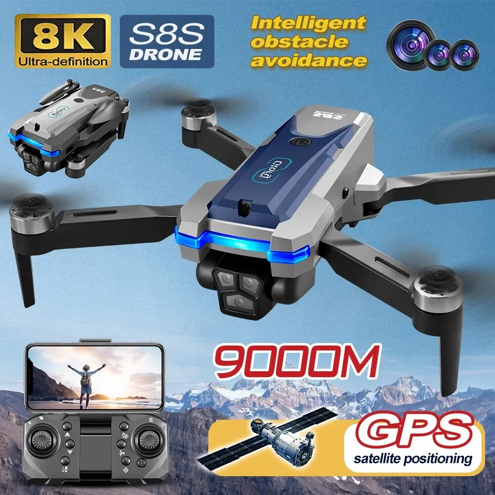 Drone Aerial Photography - S8S GPS Drone 5G Wifi 8K