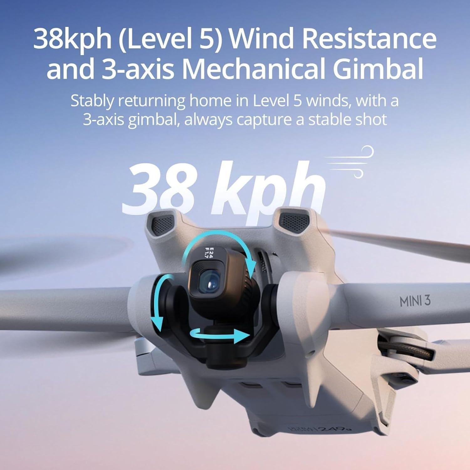 DJI Mini 3, 3-Axis Mechanical  - đánh giá và giá Drone Video Production