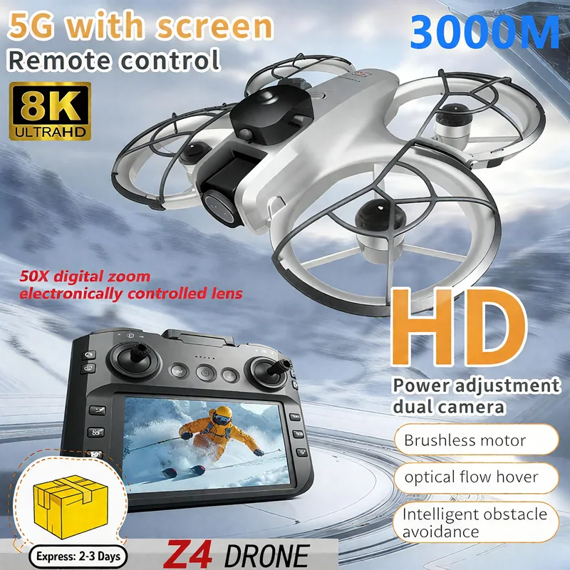 New MINI Z4 Drone 4K Professio - đánh giá và giá Drone Lidar
