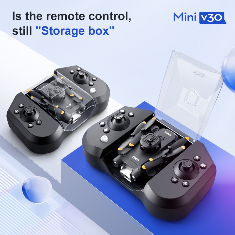 Mini V30 WiFi FPV Drone With 4 - đánh giá và giá Drone Aerial Photography