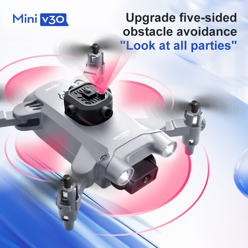 Mini V30 WiFi FPV Drone With 4 - đánh giá và giá Drone Aerial Photography