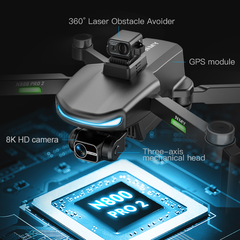 N800 PRO 2 GPS Drone Professio - đánh giá và giá Drone Surveying