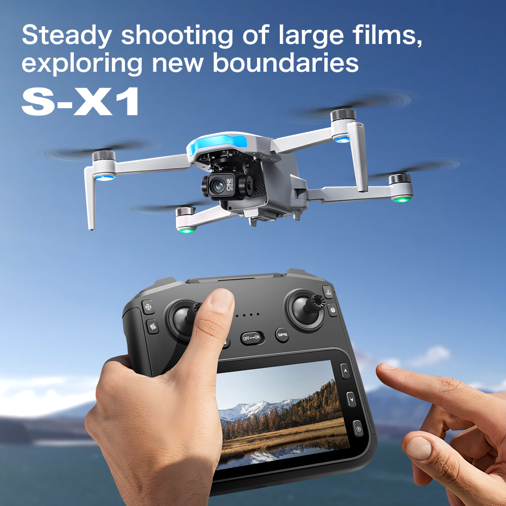 Original S-X1 GPS Drone 8KHD p - đánh giá và giá Drone Surveying